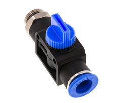 3/2-Wege-Absperr-Handventil 12 mm - G3/8'' Kunststoff/Messing Rohrseitige Entlüftung