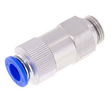 Push-In-Rückschlagventil 12mm & G1/2'' Außengewinde Aluminium 0,2-10bar (3-145psi) Schlauchgewinde