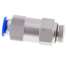 Push-In-Rückschlagventil 12mm & G1/2'' Außengewinde Aluminium 0,2-10bar (3-145psi) Schlauchgewinde