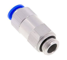 Push-In-Rückschlagventil 12mm & G1/2'' Außengewinde Aluminium 0,2-10bar (3-145psi) Schlauchgewinde