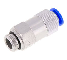 Push-In-Rückschlagventil 12mm & G1/2'' Außengewinde Aluminium 0,2-10bar (3-145psi) Schlauchgewinde