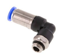 Steckverschraubung 10mm & G1/4'' männlich Selbstsicherndes Winkelstück Messing/PBT 0-10bar (0-145psi)