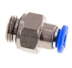 Steckverschraubung 6mm & G1/4'' männlich selbstsichernd Messing/PBT 0-10bar (0-145psi) [2 Stück]