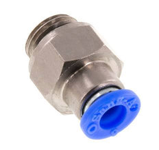 Steckverschraubung 6mm & G1/4'' männlich selbstsichernd Messing/PBT 0-10bar (0-145psi) [2 Stück]