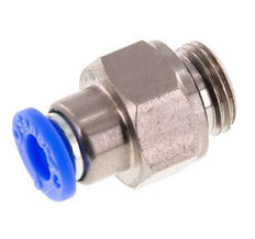 Steckverschraubung 6mm & G1/4'' männlich selbstsichernd Messing/PBT 0-10bar (0-145psi) [2 Stück]