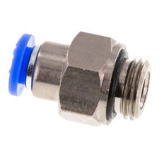 Steckverschraubung 6mm & G1/4'' männlich selbstsichernd Messing/PBT 0-10bar (0-145psi) [2 Stück]