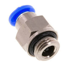 Steckverschraubung 6mm & G1/4'' männlich selbstsichernd Messing/PBT 0-10bar (0-145psi) [2 Stück]