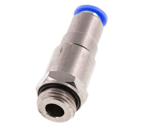 10mm & G1/2'' Schnelldrehgelenk Einsteck-Außengewinde Vernickeltes Messing/PBT NBR Drehbar