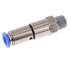 8mm & R1/4'' Schnell-Drehgelenk Einsteck-Außengewinde Vernickeltes Messing/PBT NBR Drehbar