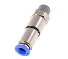 8mm & R1/4'' Schnell-Drehgelenk Einsteck-Außengewinde Vernickeltes Messing/PBT NBR Drehbar