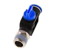 3/2-Wege-Absperr-Handventil 12 mm - R1/2'' Kunststoff/Messing Rohrseitige Entlüftung