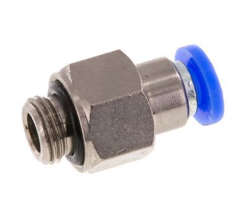 Steckverschraubung 4mm & G1/8'' männlich Selbstsichernd Messing/PBT 0-10bar (0-145psi) [2 Stück]