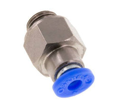 Steckverschraubung 4mm & G1/8'' männlich Selbstsichernd Messing/PBT 0-10bar (0-145psi) [2 Stück]