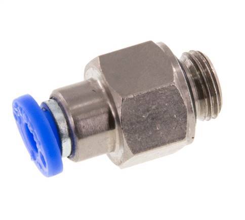 Steckverschraubung 4mm & G1/8'' männlich Selbstsichernd Messing/PBT 0-10bar (0-145psi) [2 Stück]