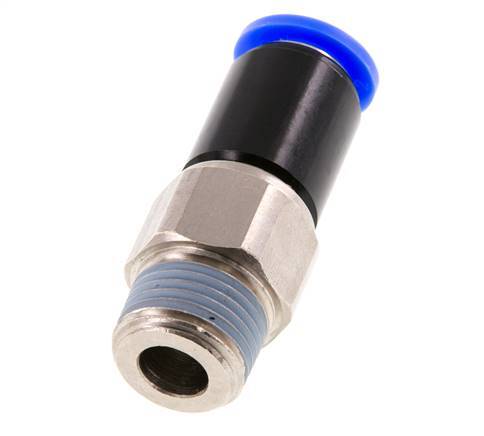 12mm & R1/2'' Drehgelenk Einsteck-Außengewinde Vernickeltes Messing/PBT NBR Drehbar
