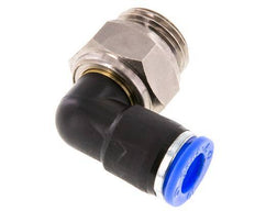 10mm & G1/2'' Ellbogen-Drehgelenk Einsteck-Außengewinde Vernickeltes Messing/PBT NBR Drehbar