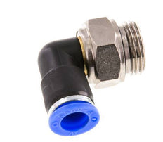 10mm & G1/2'' Ellbogen-Drehgelenk Einsteck-Außengewinde Vernickeltes Messing/PBT NBR Drehbar