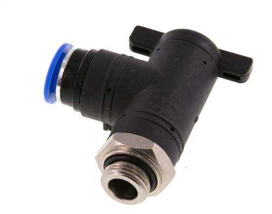 2-Wege-Winkel-Kugelhahn 12 mm - G3/8'' Kunststoff/Messing