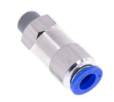 Push-In-Rückschlagventil 12mm & R3/8'' Außengewinde Aluminium 0,2-10bar (3-145psi) Schlauchgewinde