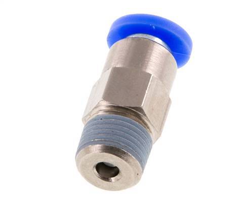 Push-In-Rückschlagventil 4mm & R1/8'' Außengewinde Messing/PBT 0,2-10bar (3-145psi) Gewinde-Schlauch