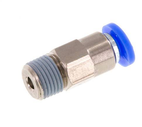 Push-In-Rückschlagventil 4mm & R1/8'' Außengewinde Messing/PBT 0,2-10bar (3-145psi) Gewinde-Schlauch