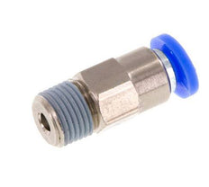 Push-In-Rückschlagventil 4mm & R1/8'' Außengewinde Messing/PBT 0,2-10bar (3-145psi) Gewinde-Schlauch