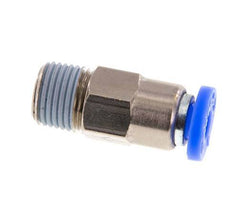 Push-In-Rückschlagventil 4mm & R1/8'' Außengewinde Messing/PBT 0,2-10bar (3-145psi) Gewinde-Schlauch