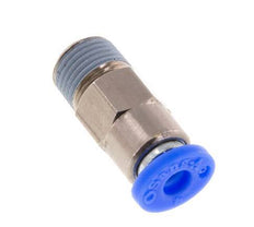 Push-In-Rückschlagventil 4mm & R1/8'' Außengewinde Messing/PBT 0,2-10bar (3-145psi) Gewinde-Schlauch