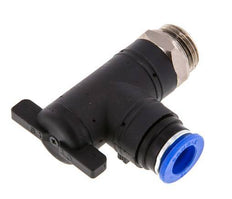 2-Way Elbow Ball Valve 12 mm - G1/2'' Plastic/Brass