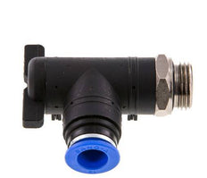 2-Way Elbow Ball Valve 12 mm - G1/2'' Plastic/Brass