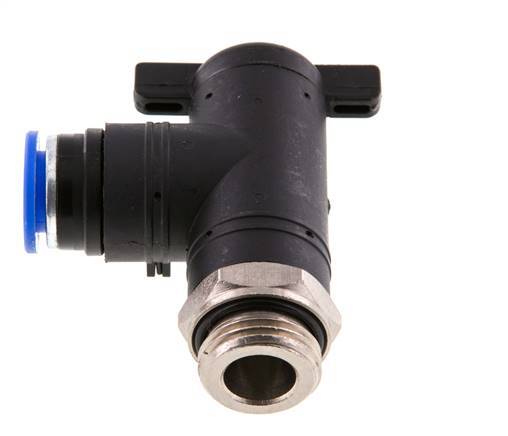 2-Way Elbow Ball Valve 12 mm - G1/2'' Plastic/Brass