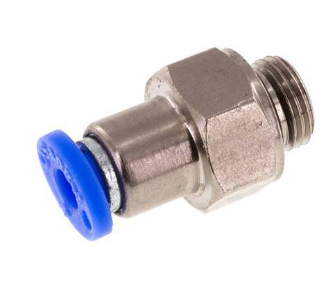 Push-In-Rückschlagventil 4mm & G1/8'' Außengewinde Messing/PBT 0,2-10bar (3-145psi) Gewinde-Schlauch