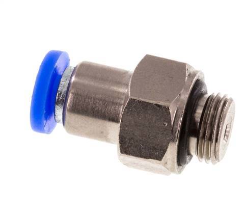 Push-In-Rückschlagventil 4mm & G1/8'' Außengewinde Messing/PBT 0,2-10bar (3-145psi) Gewinde-Schlauch