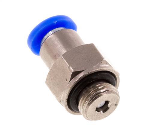 Push-In-Rückschlagventil 4mm & G1/8'' Außengewinde Messing/PBT 0,2-10bar (3-145psi) Gewinde-Schlauch