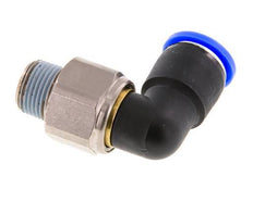 12mm & R3/8'' Winkel-Drehgelenk Einsteck-Außengewinde Vernickeltes Messing/PBT NBR Drehbar