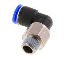 12mm & R3/8'' Winkel-Drehgelenk Einsteck-Außengewinde Vernickeltes Messing/PBT NBR Drehbar