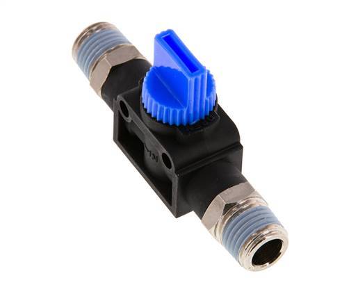 3/2-Wege-Absperr-Handventil R1/4'' Kunststoff/Messing