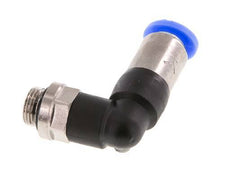 Steckverschraubung 6mm & G1/8'' männlich Selbstsichernder Winkel Messing/PBT 0-10bar (0-145psi) [2 Stück]