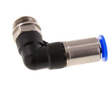 Steckverschraubung 12mm & G1/2'' männlich Selbstsicherndes Winkelstück Messing/PBT 0-10bar (0-145psi)