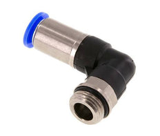 Steckverschraubung 12mm & G1/2'' männlich Selbstsicherndes Winkelstück Messing/PBT 0-10bar (0-145psi)