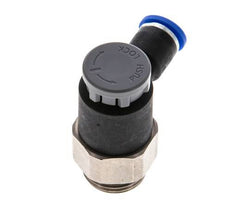 Durchflussregelventil Abgangswinkel 6 mm - G3/8'' Messing/PA 66 Sicherungsmutter