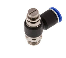 Flow Control Silencer Meter-Out Elbow 12 mm - G3/8'' Brass/PA 66