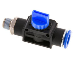 3/2-Wege-Absperr-Handventil 12 mm - R1/4'' Kunststoff/Messing Rohrseitige Entlüftung