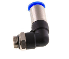 Steckverschraubung 12mm & G3/8'' männlich Selbstsicherndes Winkelstück Messing/PBT 0-10bar (0-145psi)
