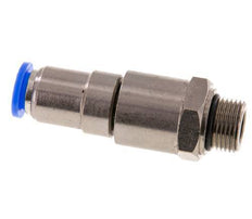 10mm & G3/8'' Schnell-Drehgelenk Einsteck-Außengewinde Vernickeltes Messing/PBT NBR Drehbar