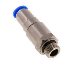 10mm & G3/8'' Schnell-Drehgelenk Einsteck-Außengewinde Vernickeltes Messing/PBT NBR Drehbar