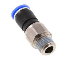 8mm & R1/4'' Drehgelenk Einsteck-Außengewinde Vernickeltes Messing/PBT NBR Drehbar