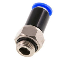 10mm & G3/8'' Drehgelenk Einsteck-Außengewinde Vernickeltes Messing/PBT NBR Drehbar