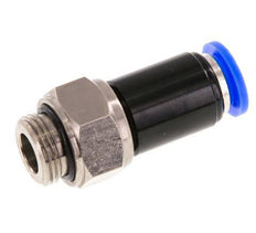 10mm & G3/8'' Drehgelenk Einsteck-Außengewinde Vernickeltes Messing/PBT NBR Drehbar