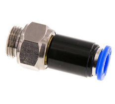 10mm & G3/8'' Drehgelenk Einsteck-Außengewinde Vernickeltes Messing/PBT NBR Drehbar